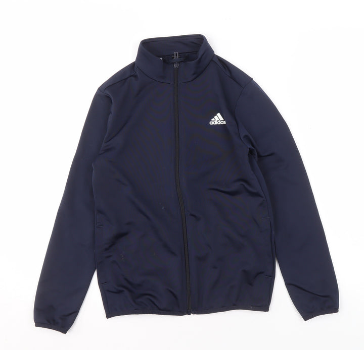 Adidas Boys Blue Track Jacket 9-10 Years