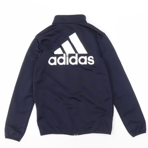 Adidas Boys Blue Track Jacket 9-10 Years