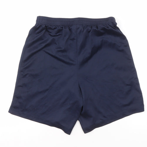 Nike Boys Athletic Shorts Blue XL with Quick Dry Fabric