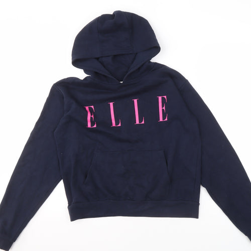 Elle Girls Blue Pullover Hoodie - Size 14/15 Years