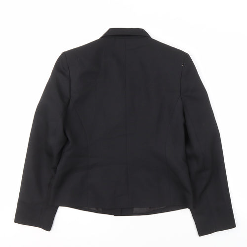BHS Women's Black Suit Jacket, Size 12, Lined