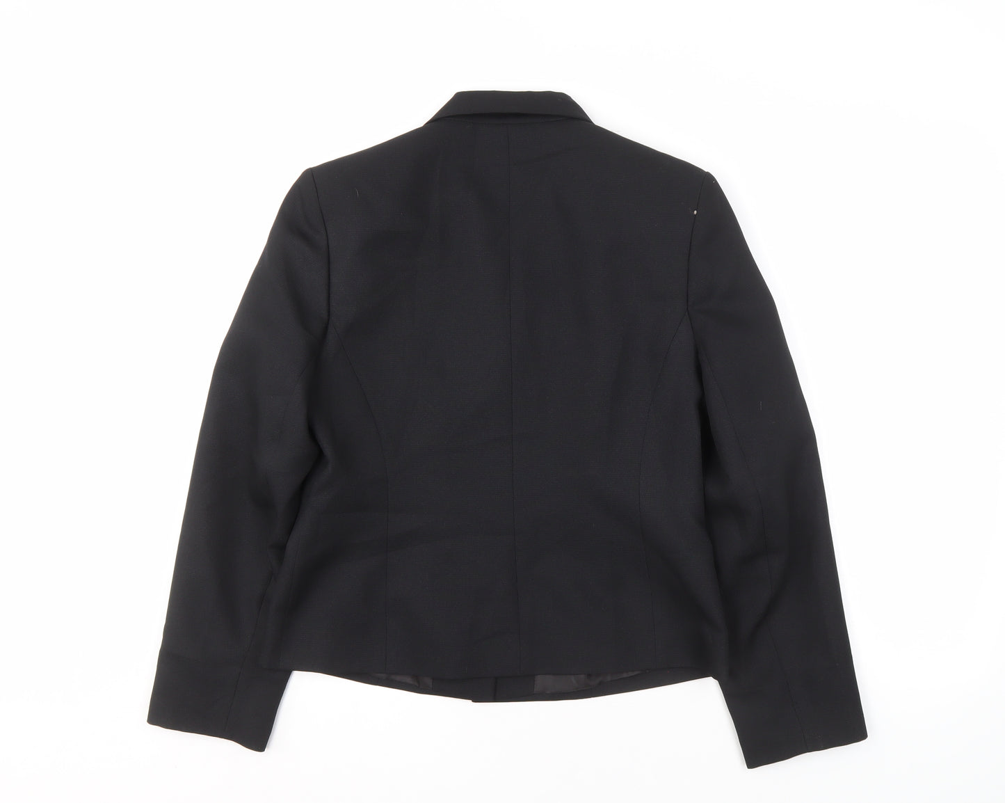 BHS Women's Black Suit Jacket, Size 12, Lined