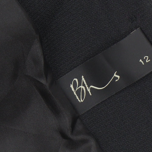 BHS Women's Black Suit Jacket, Size 12, Lined