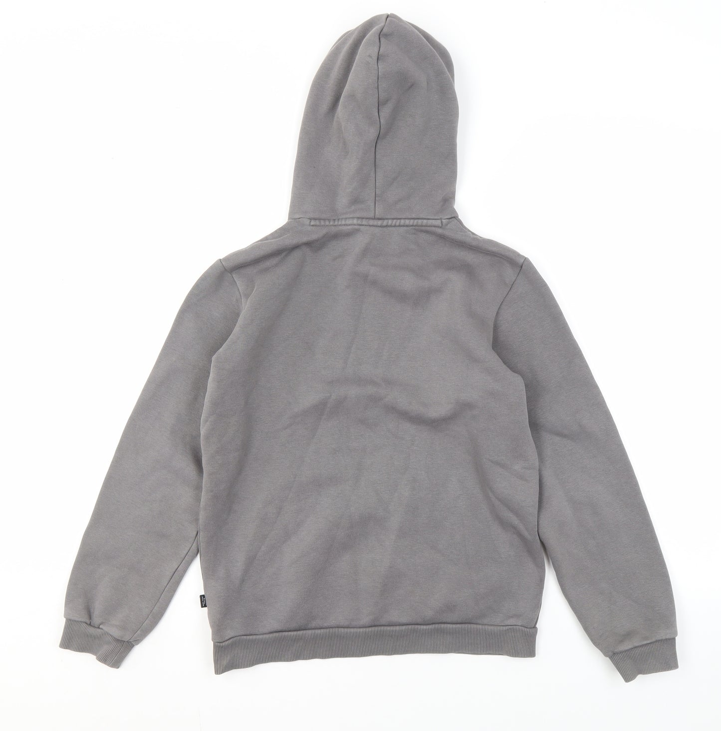 Puma Girls Grey Pullover Hoodie XL Graphic Print