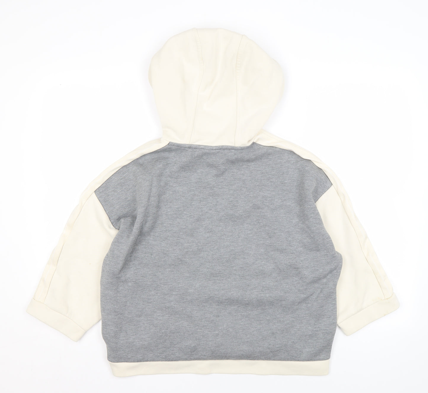 Puma Women's Ivory Hoodie Size 12 Comfortable Knit