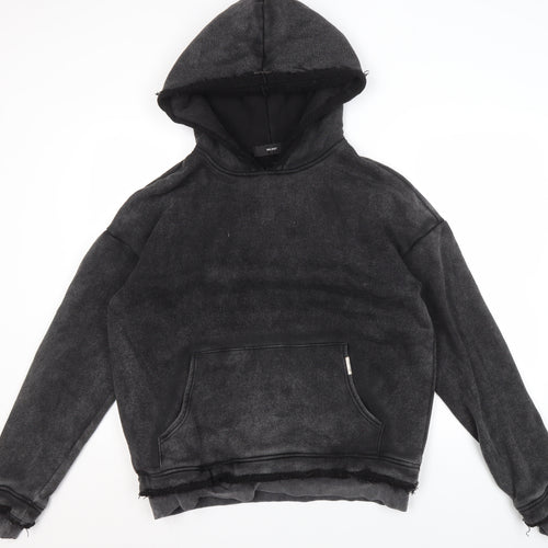 GH.OST Black Pullover Hoodie Men's Size S