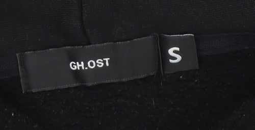 GH.OST Black Pullover Hoodie Men's Size S