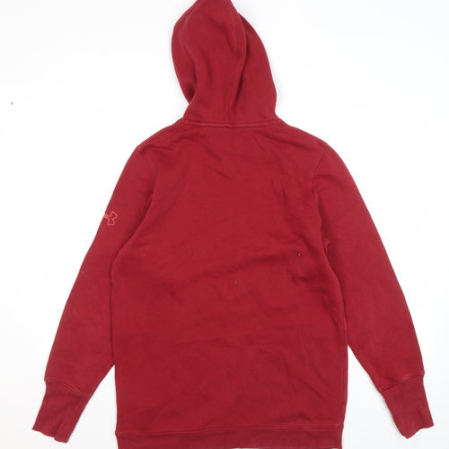 Under Armour Men's Red Pullover Hoodie Size S