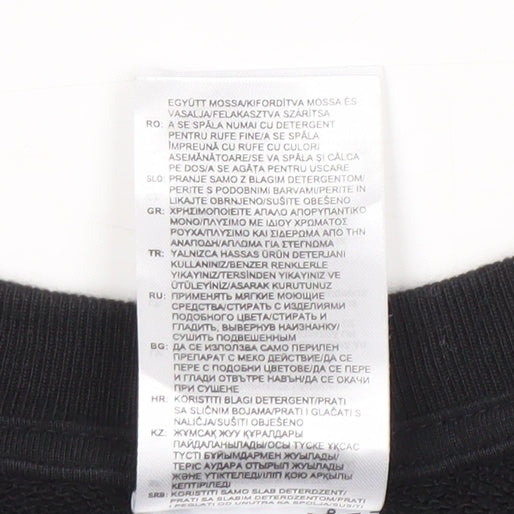 Adidas Men's Black XL Sweatshirt with Logo Detail