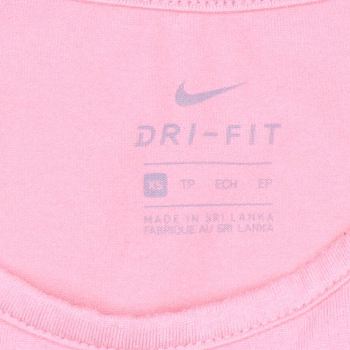 Nike Women's Pink Sleeveless Tank Top XS