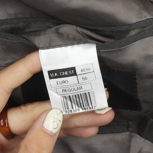 Centaur Men's Grey Blazer 40 Regular