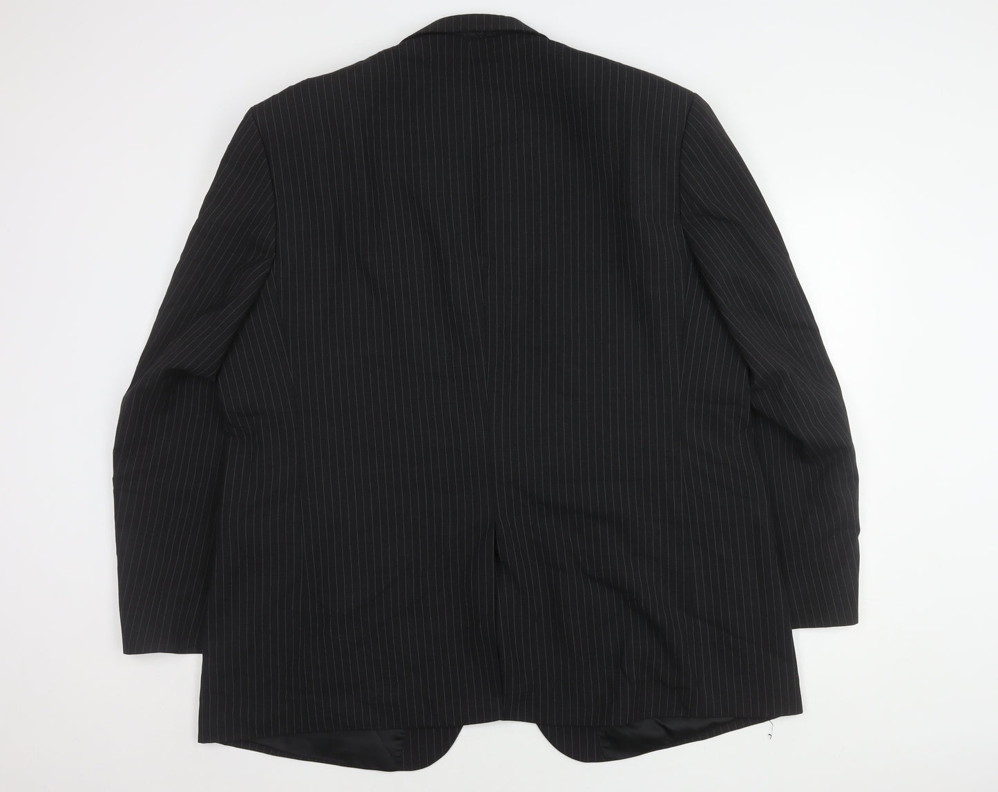 Centaur Men's Black Striped Blazer 50R