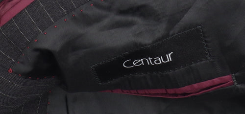 Centaur Men's Black Striped Blazer 50R