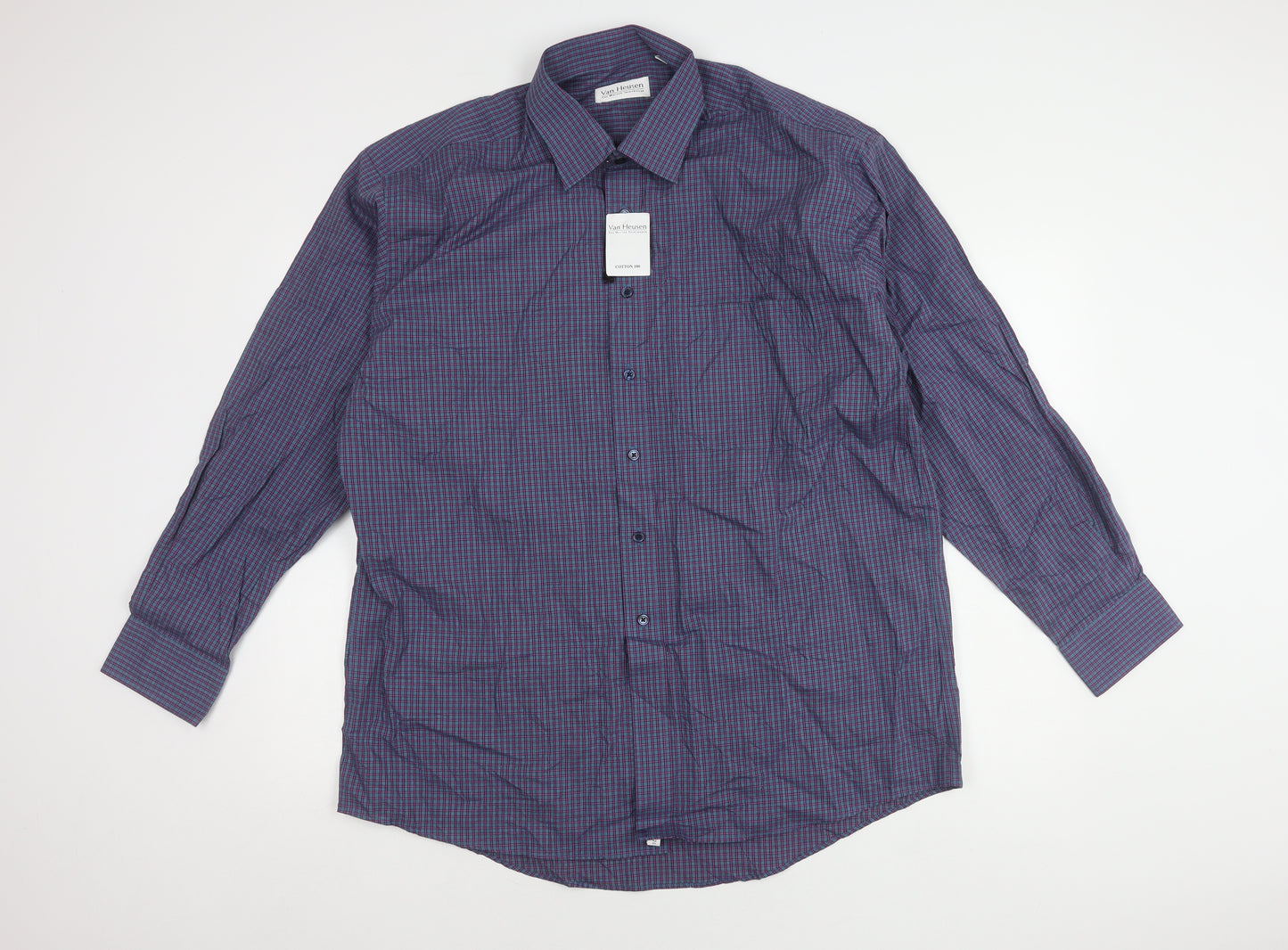 Van Heusen Men's Multicoloured Cotton Long Sleeve Shirt