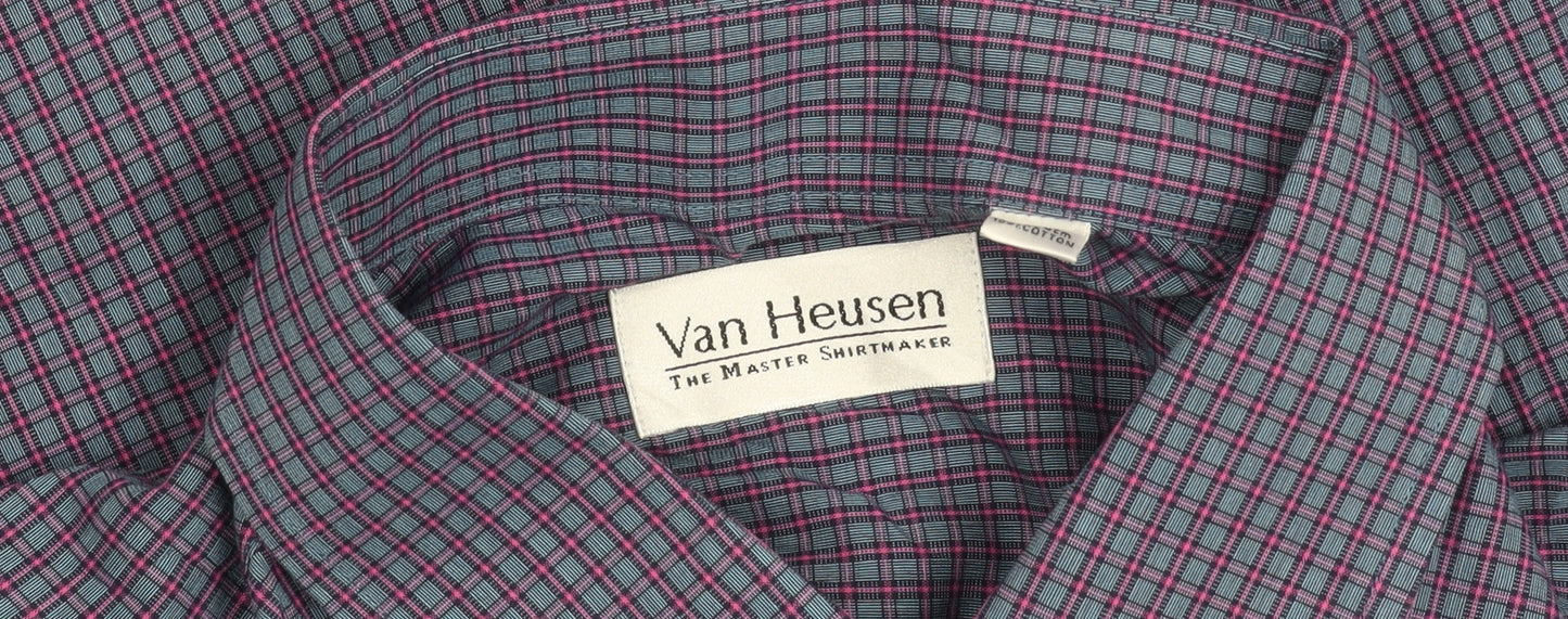 Van Heusen Men's Multicoloured Cotton Long Sleeve Shirt