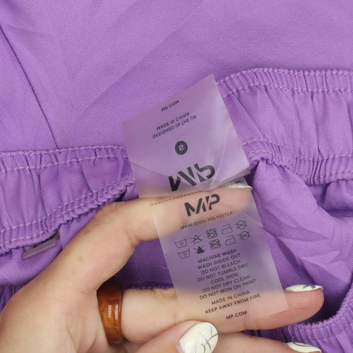 MP Women's Purple Activewear Shorts Size S