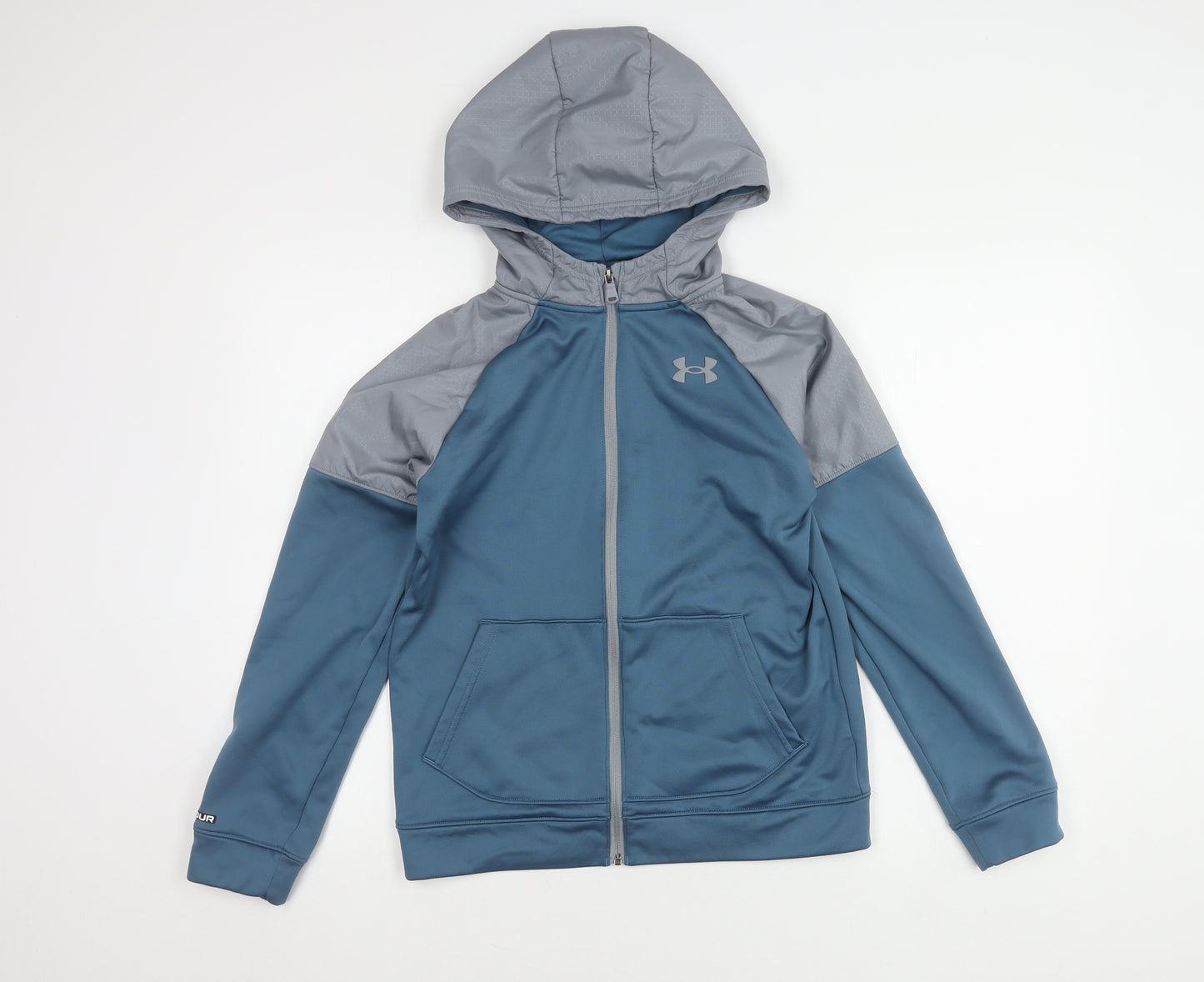 Under Armour Blue Boys Track Jacket Size 10