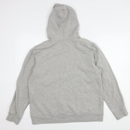 Gap Unisex Grey XL Logo Hoodie Pullover Casual