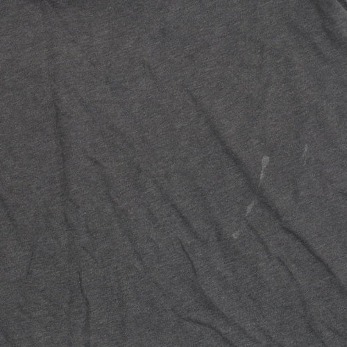 FatFace Men's Grey Cotton T-Shirt S, Casual Short Sleeve
