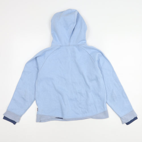 Animal Girls Blue Floral Pullover Hoodie 12 Years