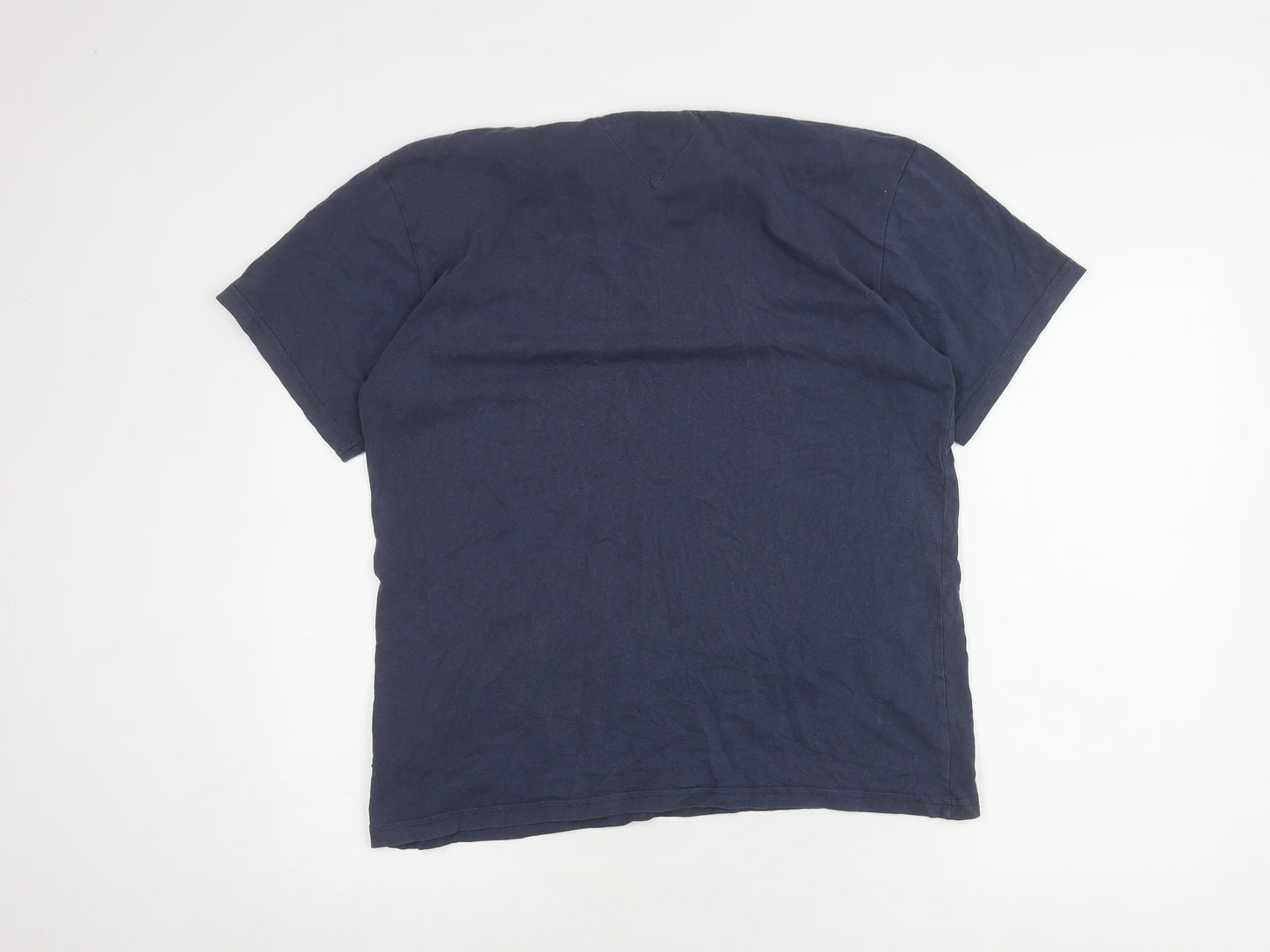 Tommy Jeans Men's Blue Medium Regular Fit T-Shirt