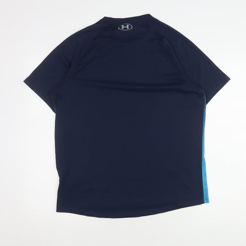 Under Armour Men's Blue Loose Fit Tech T-Shirt