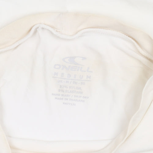 O'Neill Men's White M Rash Guard Nylon Swimwear