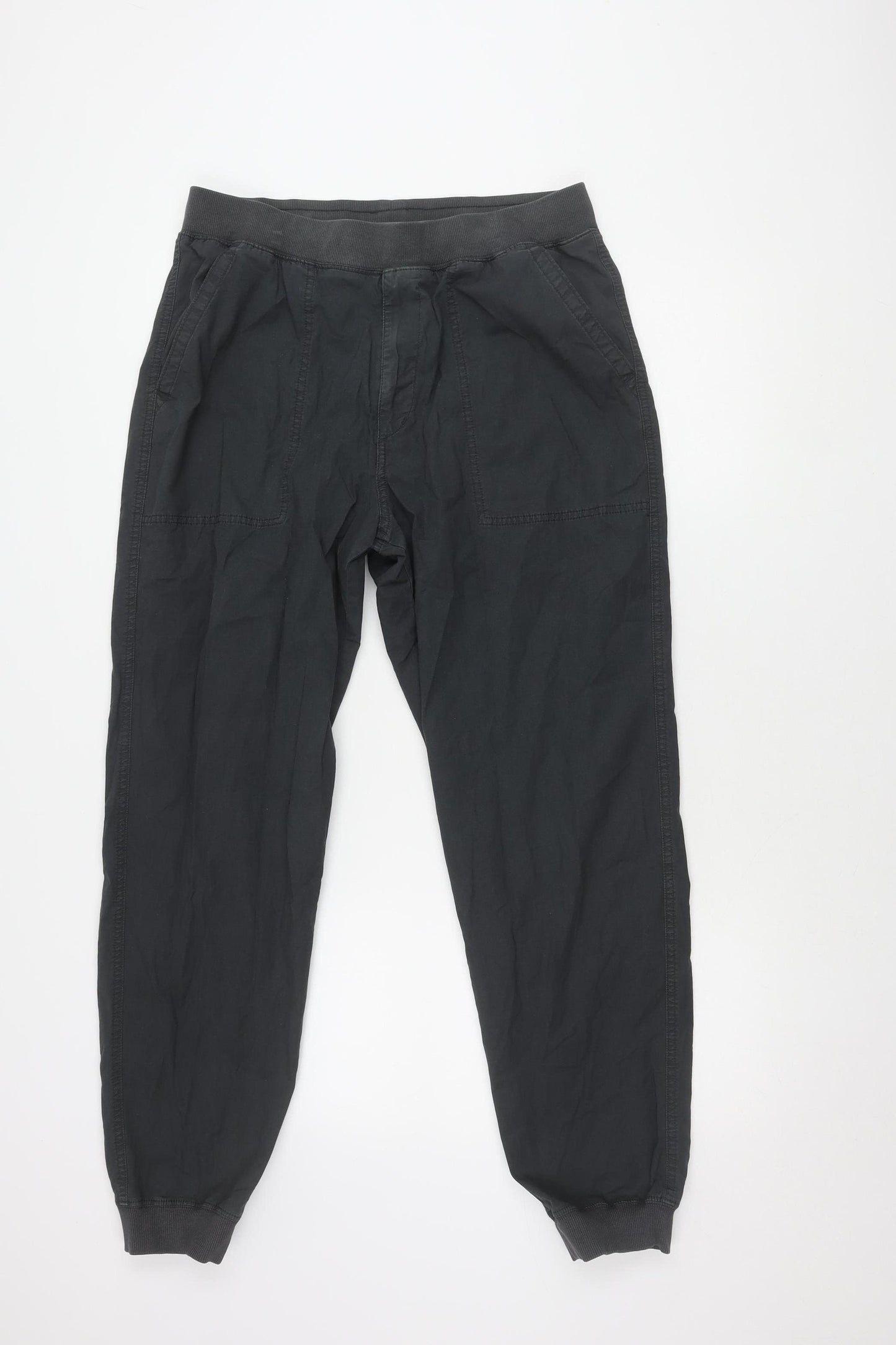 Uniqlo Men's Black Joggers Size L
