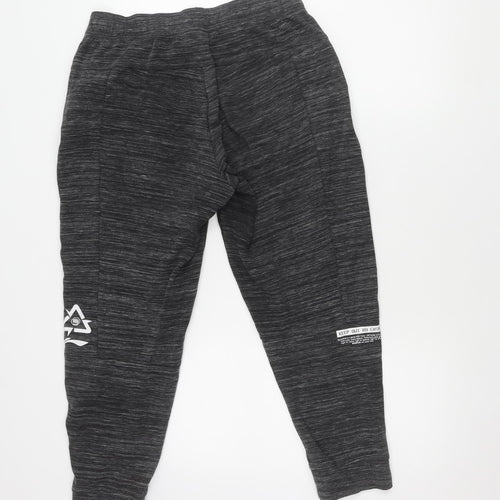 Li Ning Men's Grey Joggers - L, Quick Dry, Activewear