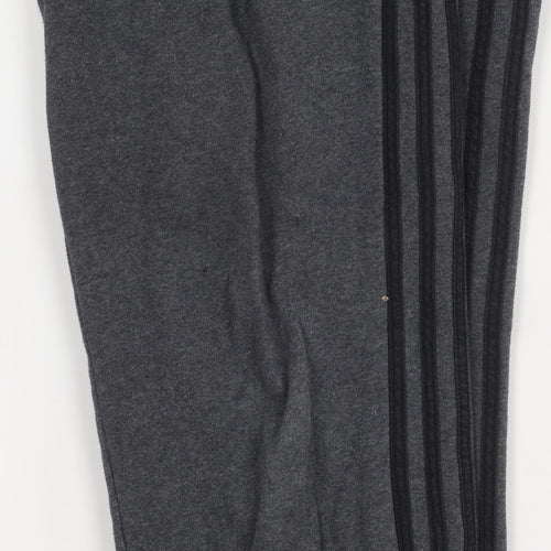 Adidas Men's Grey Jogger Trousers XS Gym Casual