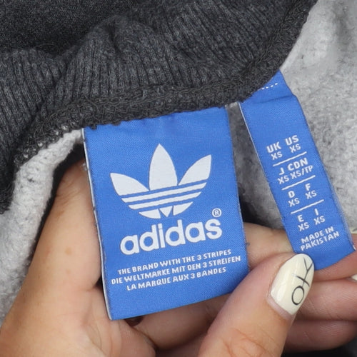 Adidas Men's Grey Jogger Trousers XS Gym Casual