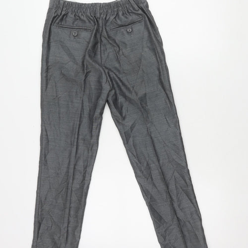Cenario Boys Grey Dress Pants, 9 Years, Formal Button Closure