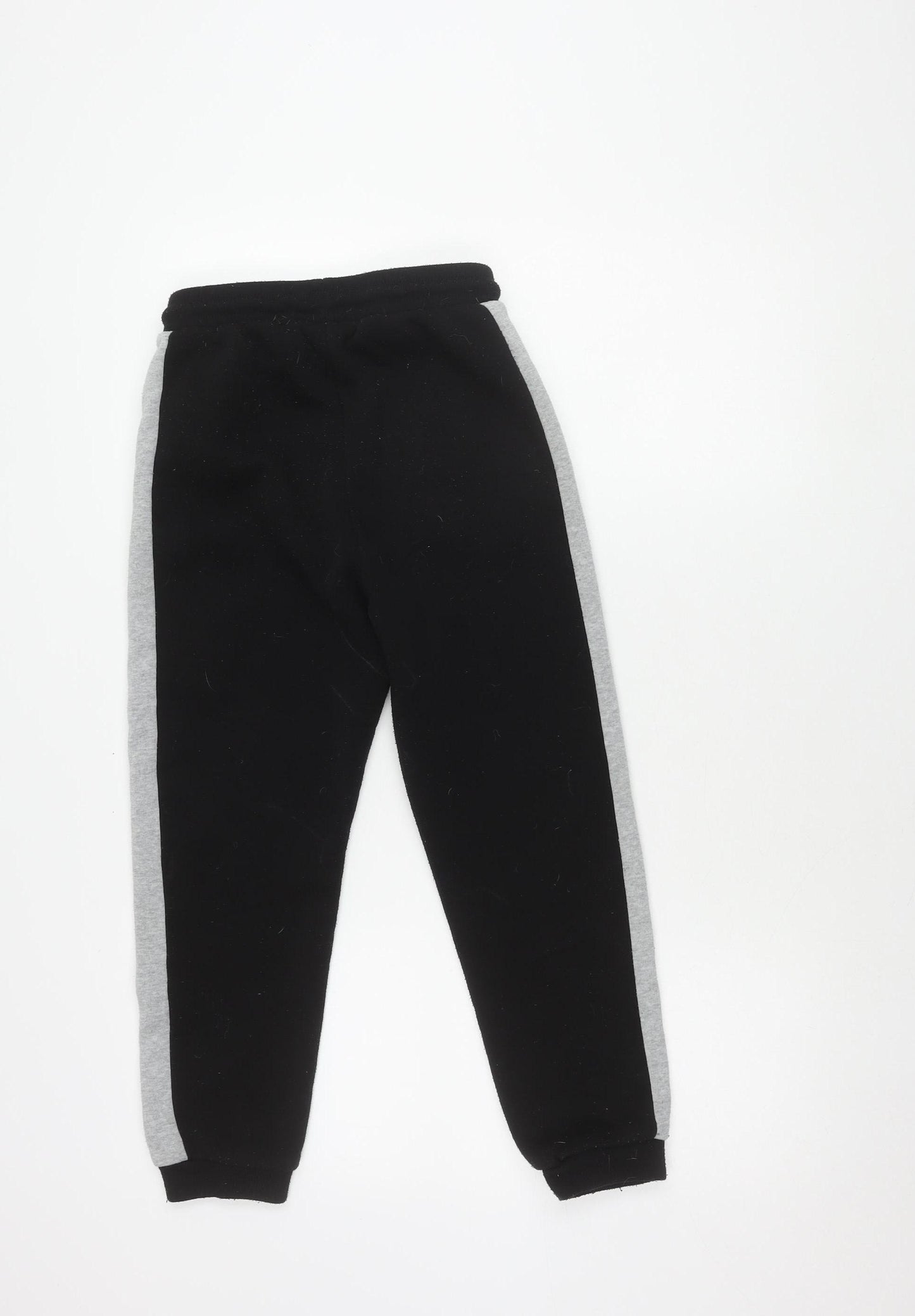 Slazenger Boys Black Joggers 11-12 Years Colourblock