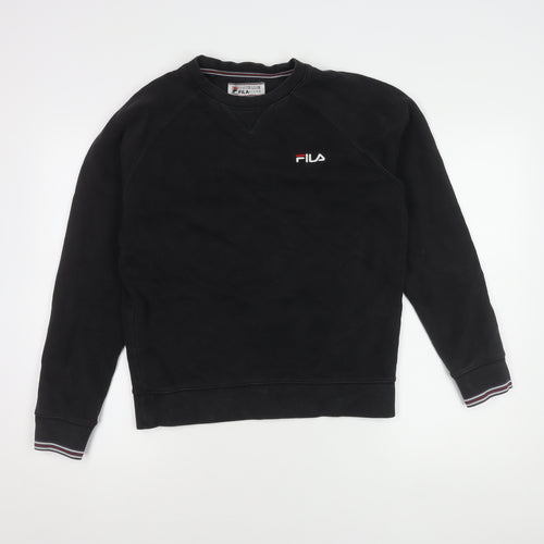 FILA Men's Black XS Pullover Sweatshirt