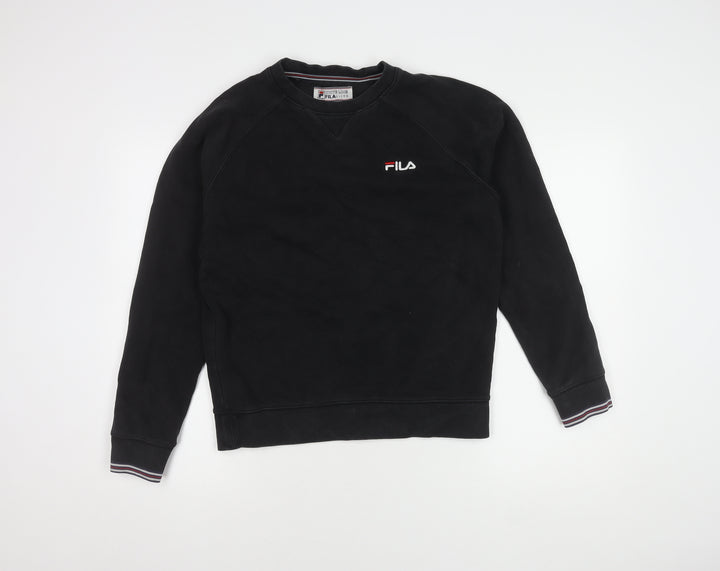 FILA Men's Black XS Pullover Sweatshirt