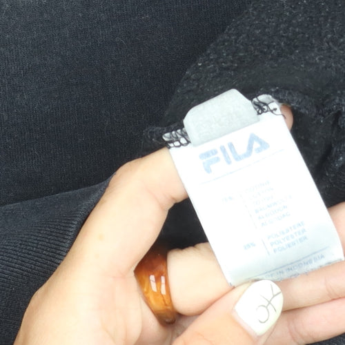 FILA Men's Black XS Pullover Sweatshirt