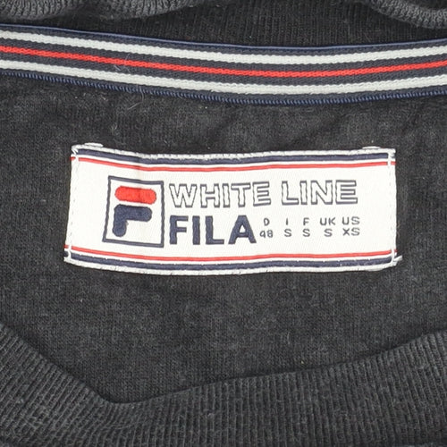 FILA Men's Black XS Pullover Sweatshirt