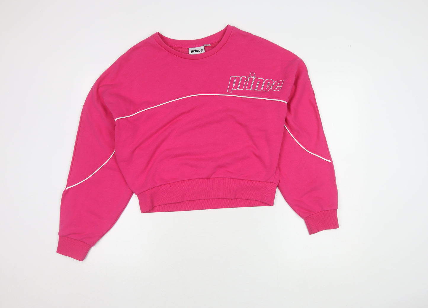 Prince Women's Pink Pullover Sweatshirt L