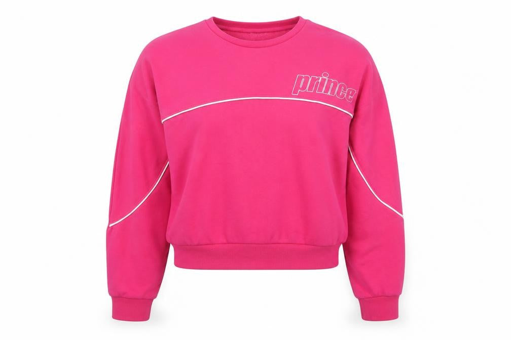Prince Women's Pink Pullover Sweatshirt L