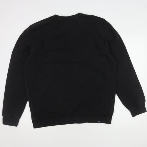 Puma Men's Black L Sweatshirt Pullover