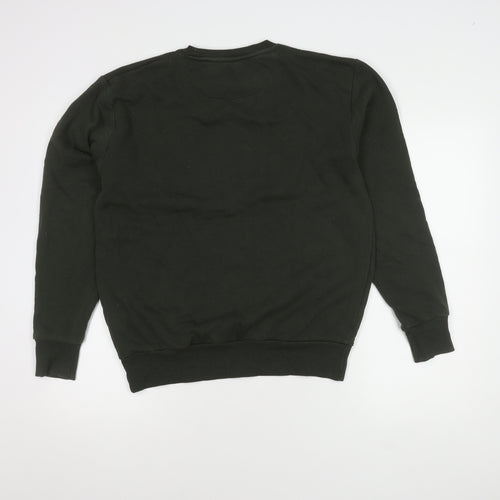 Ellesse Men's Black Graphic Print Pullover Sweatshirt S
