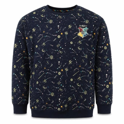M&S Girls Blue Harry Potter Sweatshirt, 11-12 Years, Embroidered