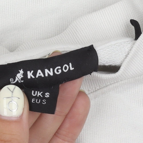 Kangol Men's White Graphic Pullover Sweatshirt Size S