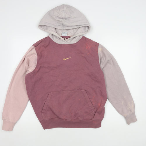 Nike Unisex Multicoloured Pullover Hoodie - Size S