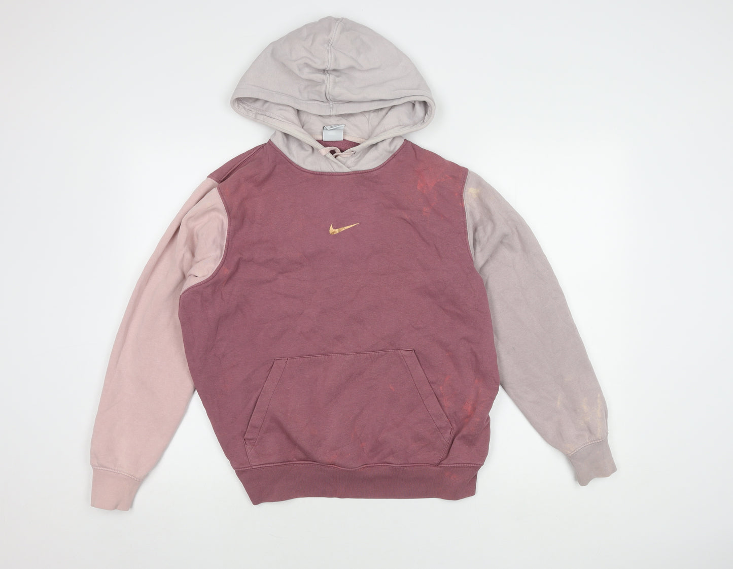 Nike Unisex Multicoloured Pullover Hoodie - Size S