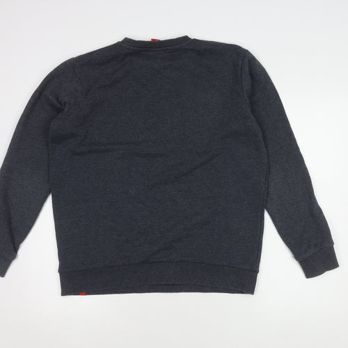 LFC Men's Black Crew Neck Sweatshirt, Large, Sports Style