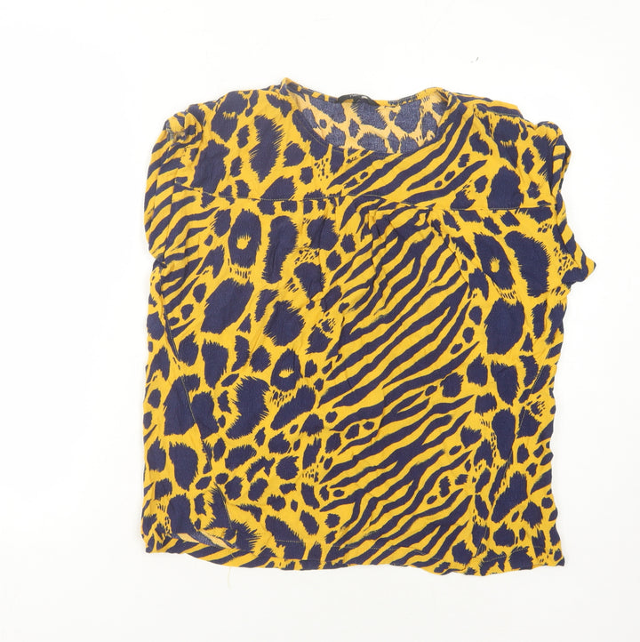 Next Women's Multicoloured Animal Blouse Size 16