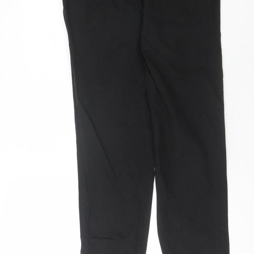 ASOS Women's Black Straight Trousers, Size 10