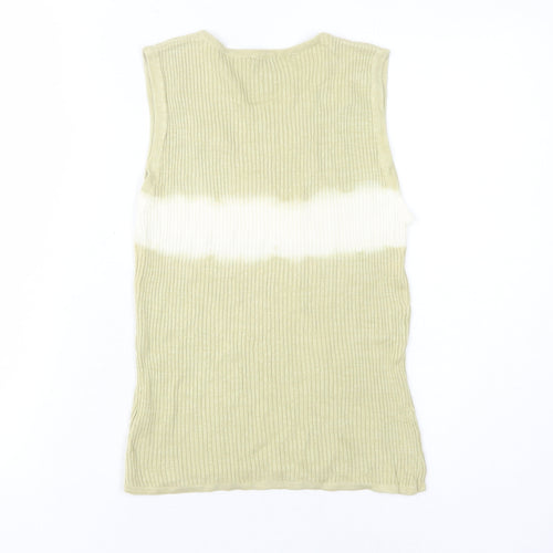 Oasis Women's Green Sleeveless Tank Top Size 8