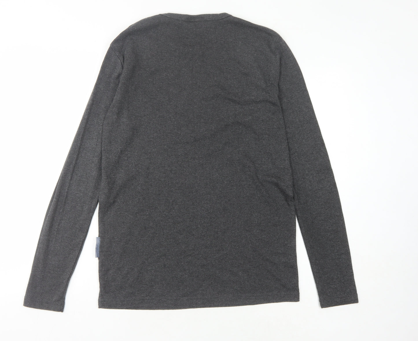 Work Bear Men's Grey Long Sleeve T-Shirt - Size L